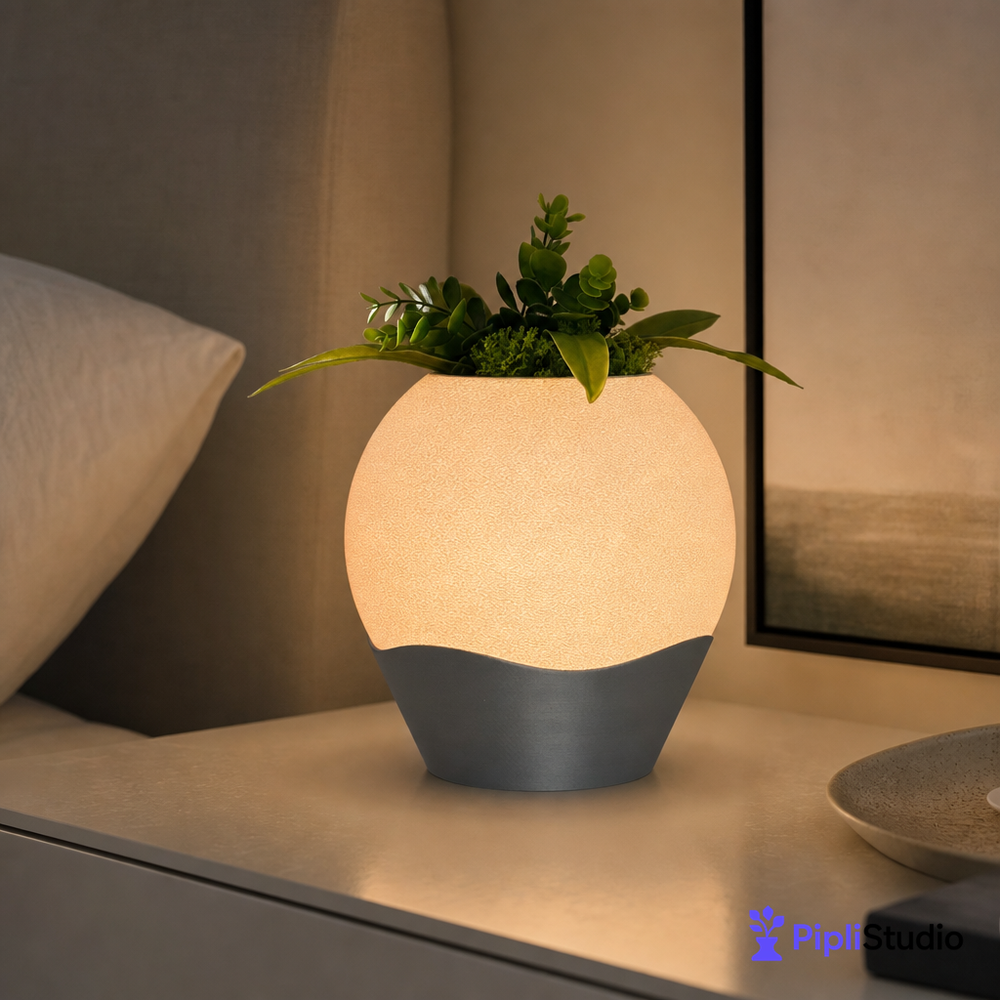 Luma Desk Vase Lamp for Soft Ambient Glow