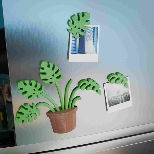 Monstera Fridge Magnets
