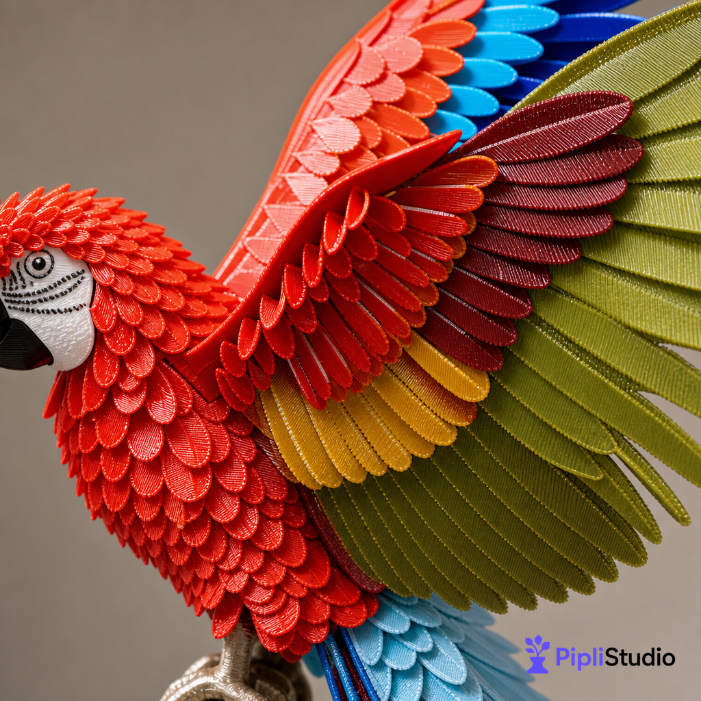 life-size-macaw-3d-wall-decor-puzzle