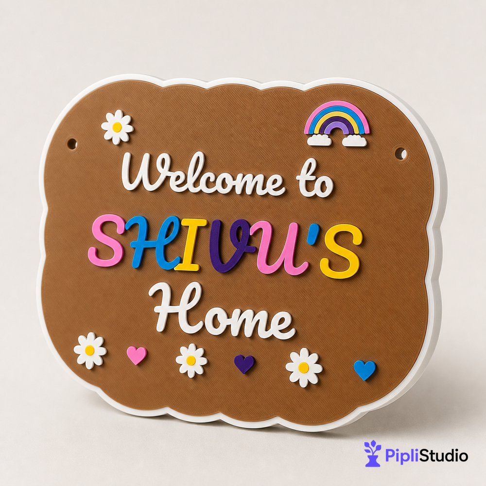 Personalized Kids Room/Home Sign – Custom Name Decor