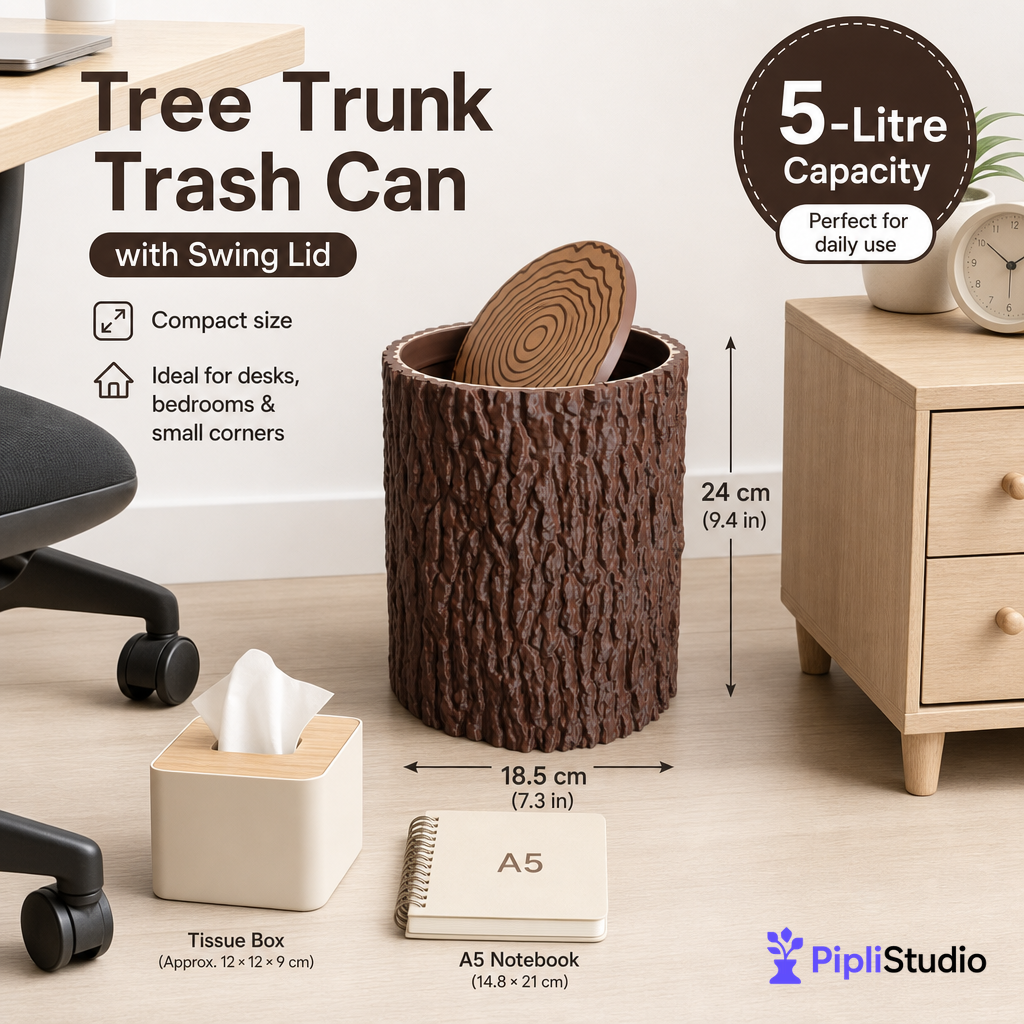 tree-trunk-trash-can-with-swing-lid-wastebasket-dustbin
