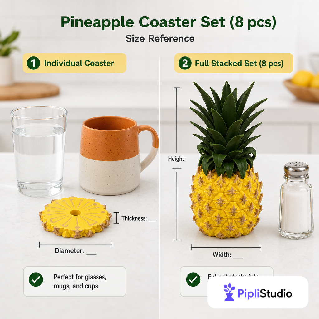 pineapple-coaster-set