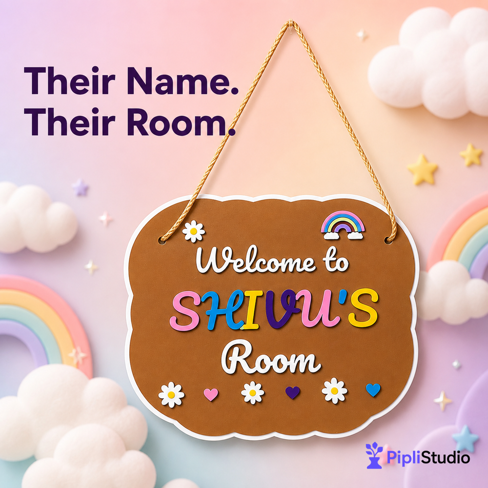 Personalized Kids Room/Home Sign – Custom Name Decor
