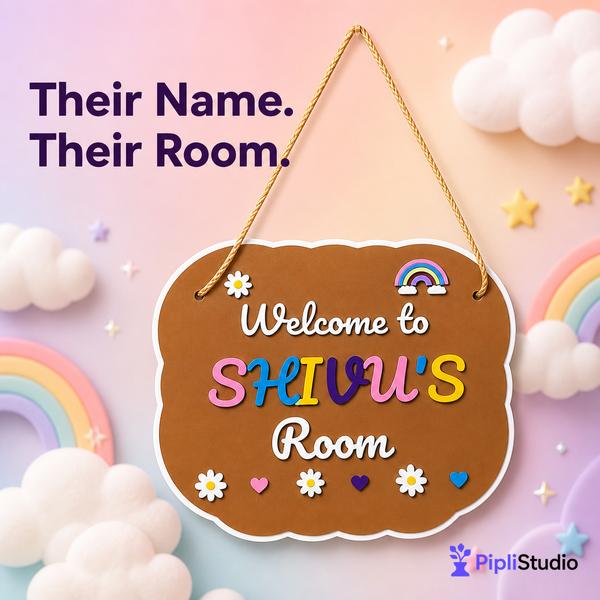 Personalized Kids Room/Home Sign – Custom Name Decor