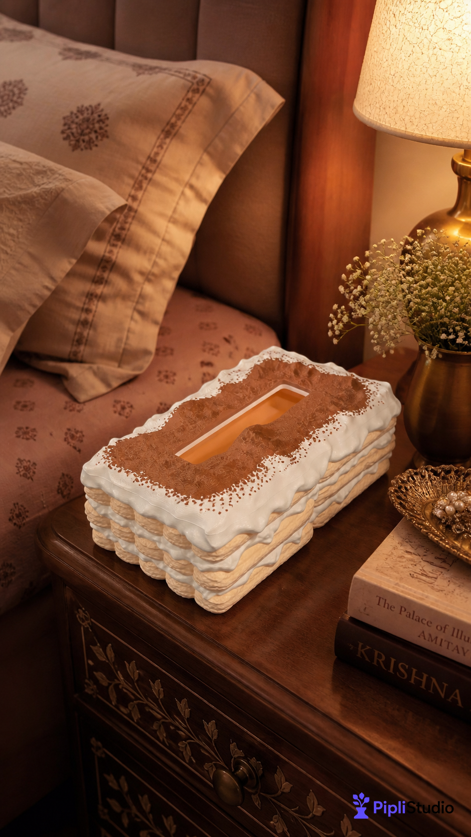 Tiramisu Tissue Box Holder
