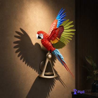 life-size-macaw-3d-wall-decor-puzzle