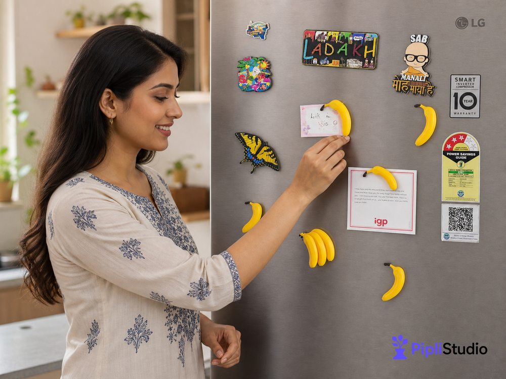 Banana Fridge Magnets – Fun Kitchen & Home Decor
