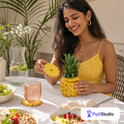 pineapple-coaster-set