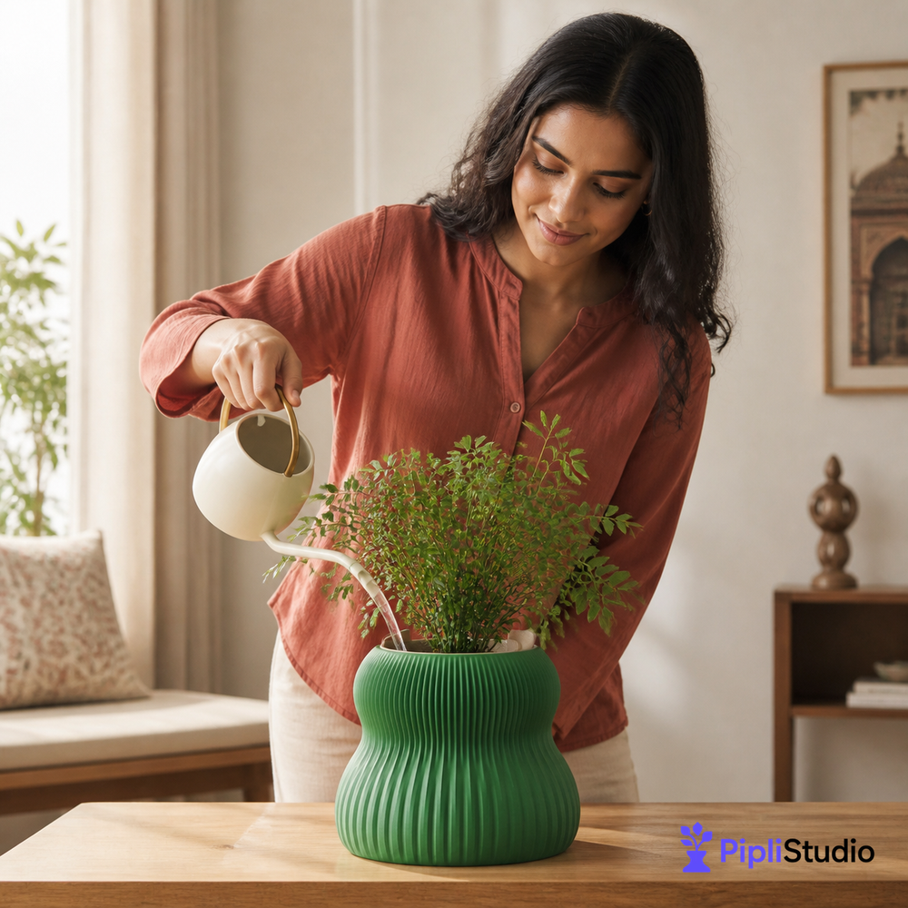 Modular Self-Watering Planter Set | Easy Plant Care (Pack of 2)