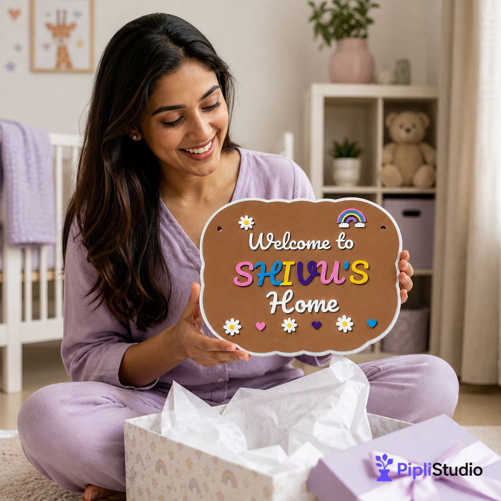 Personalized Kids Room/Home Sign – Custom Name Decor
