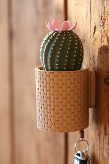 Cacti Keys - Cactus Blooming Wall Mounted Keyholder
