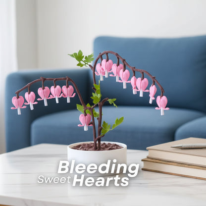 Bleeding Hearts - Functional Plant Print For Valentines Day - Secret Jewelry Box