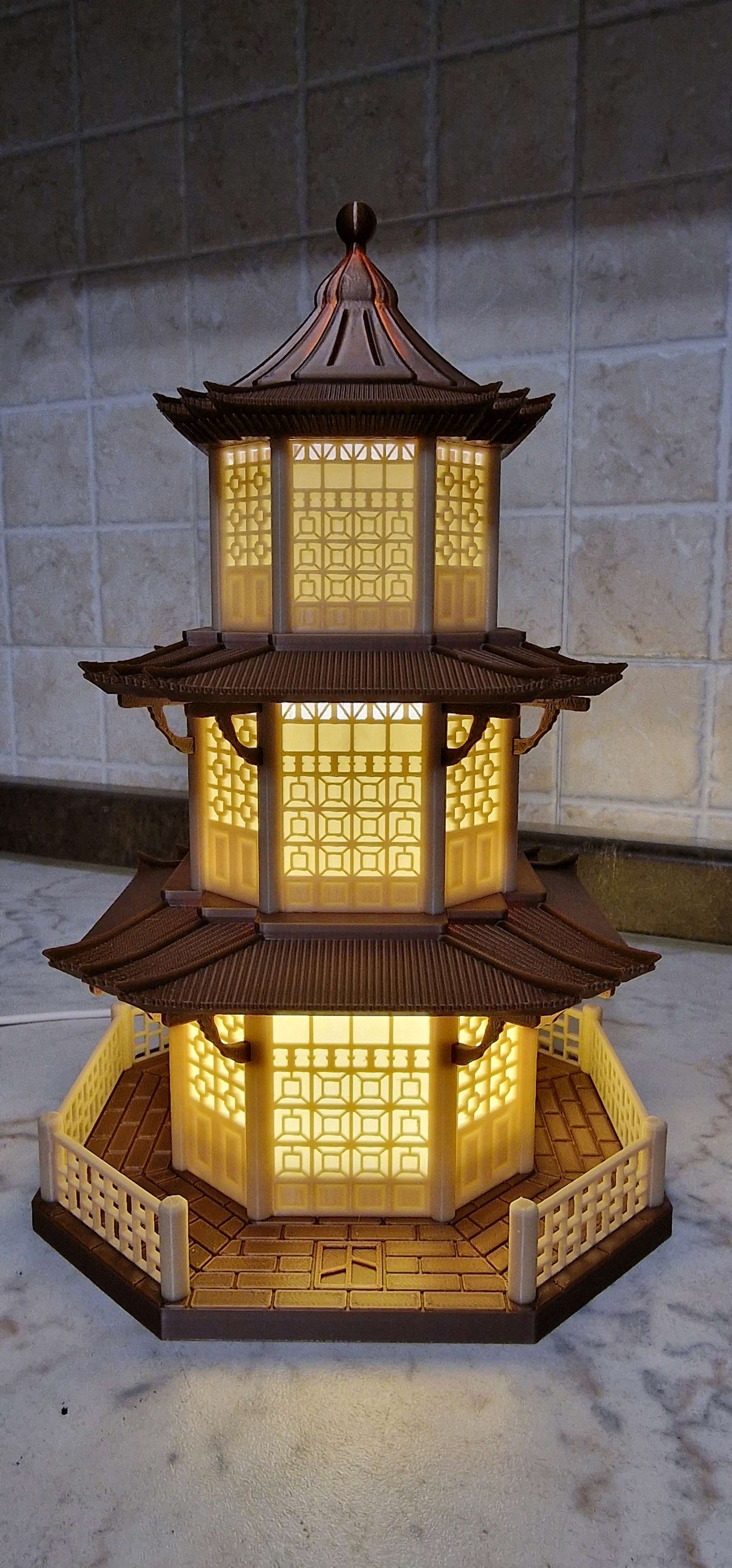 Pagoda LED Night Lamp