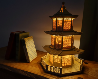 Pagoda LED Night Lamp