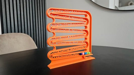 Smooth Marble Run/Gravity Spiral Ball Run – Kinetic Desktop Toy for Kids & Adults