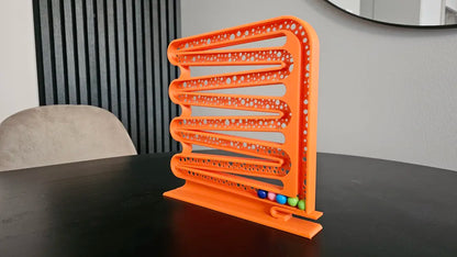 Smooth Marble Run/Gravity Spiral Ball Run – Kinetic Desktop Toy for Kids & Adults