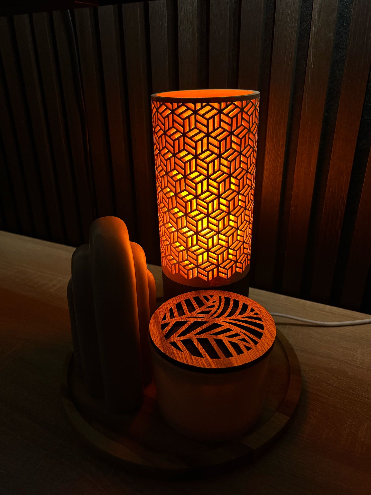 Hexa Smart Table Lamp - App Controlled (16M Colours)