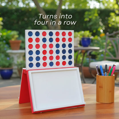 PlayBook'd Four in a Row Book Game - Board Game Gift