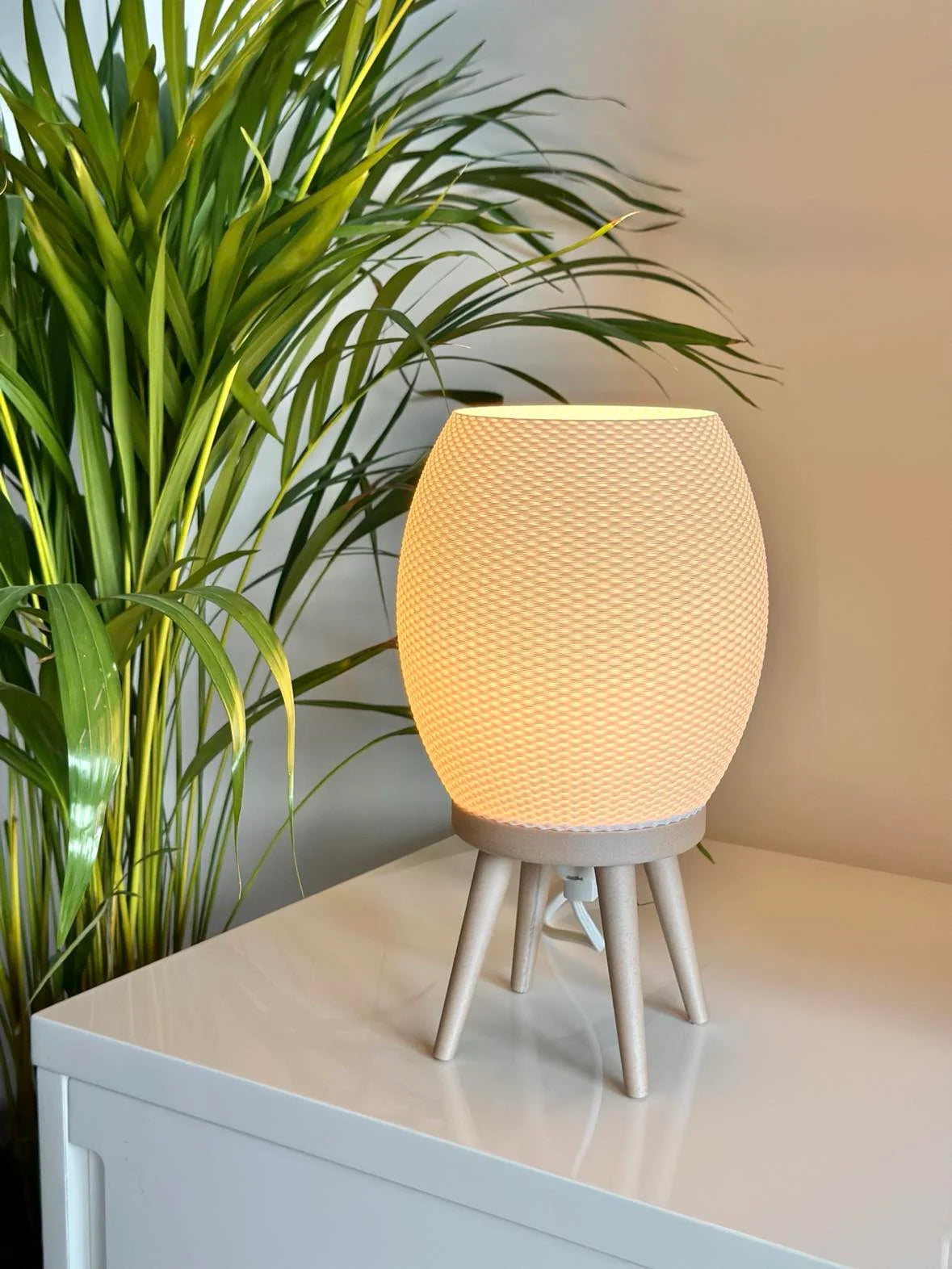 Lunair Table Lamp With Legs, App-Controlled (16M Colours)