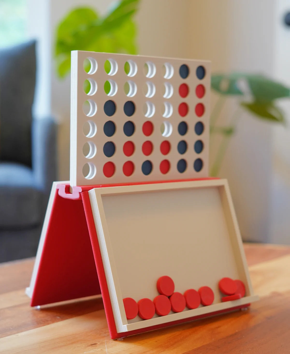 PlayBook'd Four in a Row Book Game - Board Game Gift