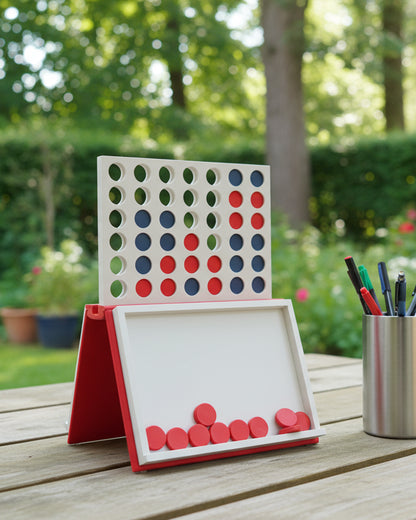 PlayBook'd Four in a Row Book Game - Board Game Gift