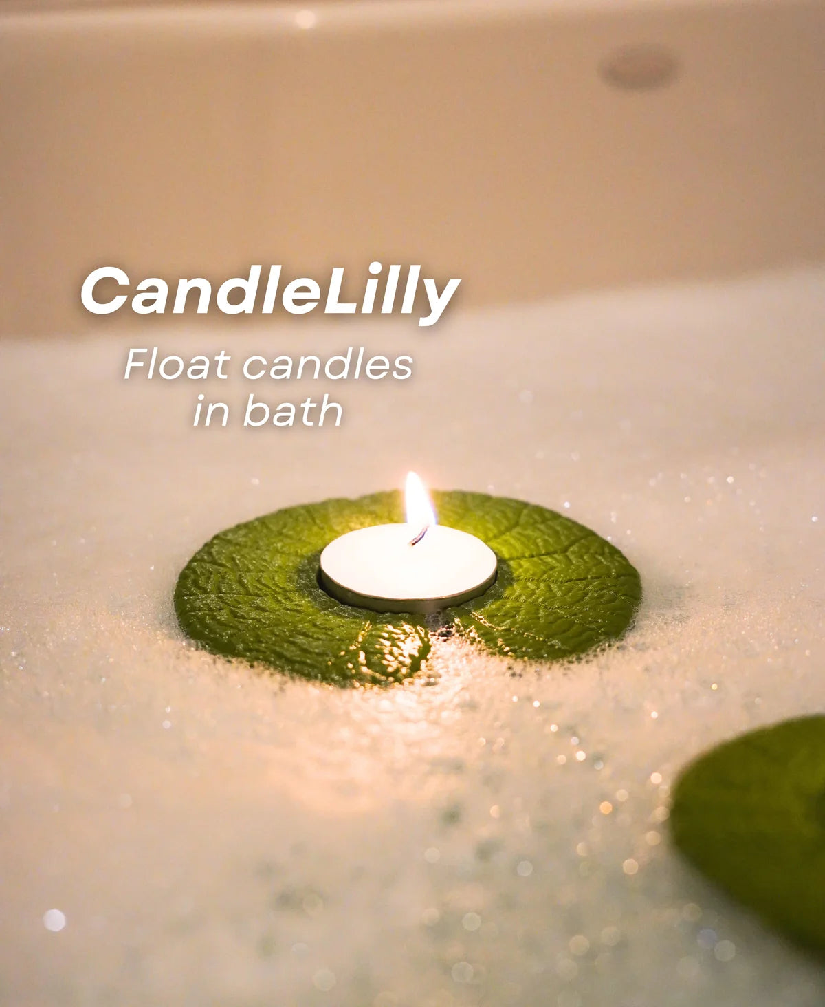 Bath Lilies Wine Holder - Wine Lily and Candle Lily