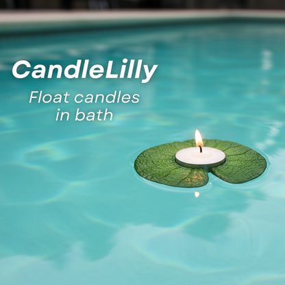 Bath Lilies Wine Holder - Wine Lily and Candle Lily