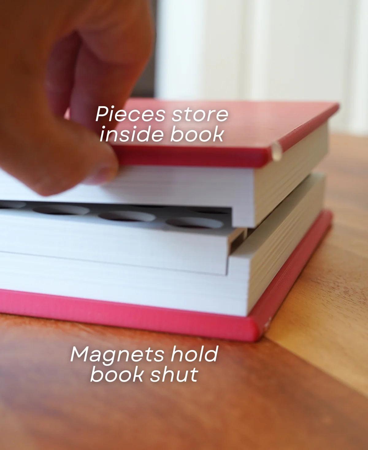 PlayBook'd Four in a Row Book Game - Board Game Gift