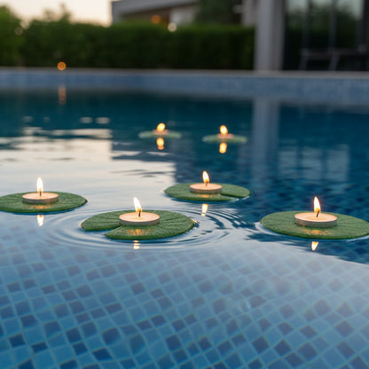 Bath Lilies Wine Holder - Wine Lily and Candle Lily