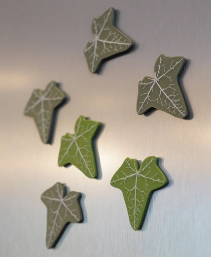 MagLeaf Magnetic Vine With Articulating Stems, Fridge Magnet (Morning Glory, Ivy Leaf & Boston Ivy Leaf)