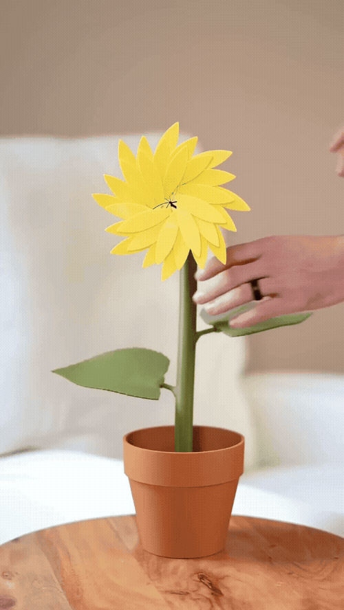 Sunflower Lamp - Sunflower Night Light Lamp (Dimmable)