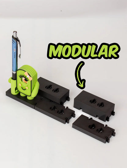 Minions Desk Pen Holder, Modular Desk Organizer, Boy & Girl Characters