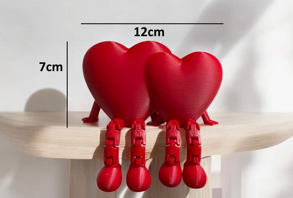 Forever In Love Articulated Heart - Valentine Gift Item