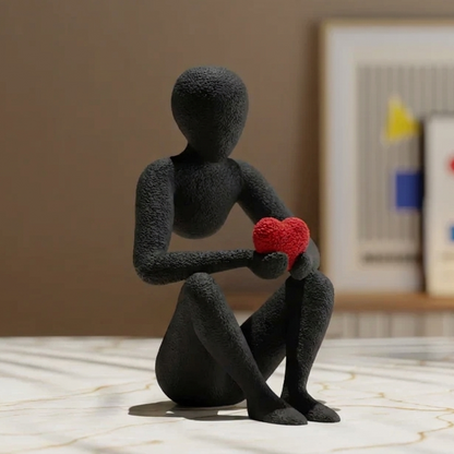 NOBody Love's Embracep - A Minimalist Sculpture
