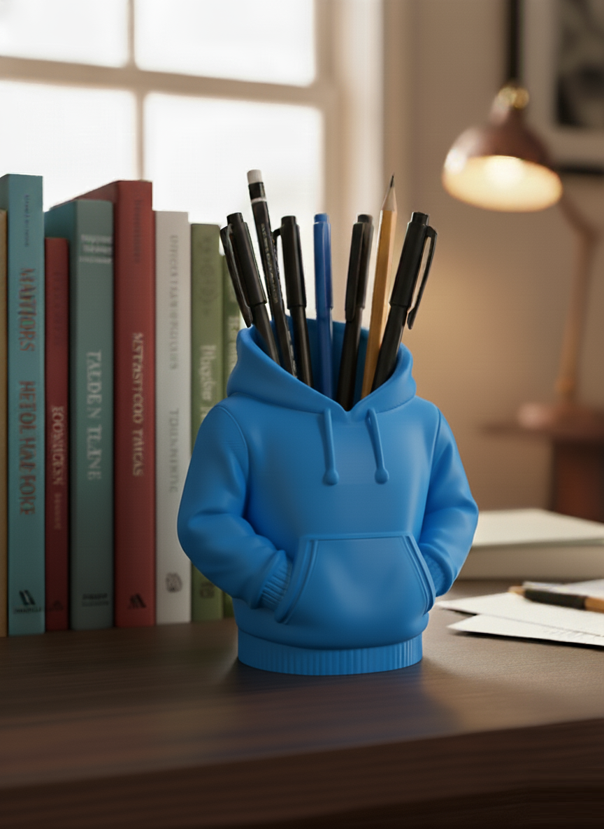 Hoodie Desk Organiser - Pen Pot