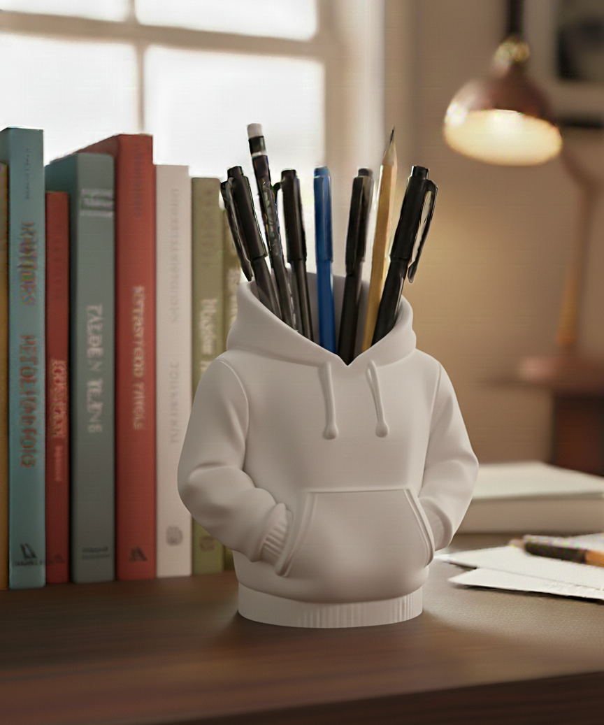 Hoodie Desk Organiser - Pen Pot