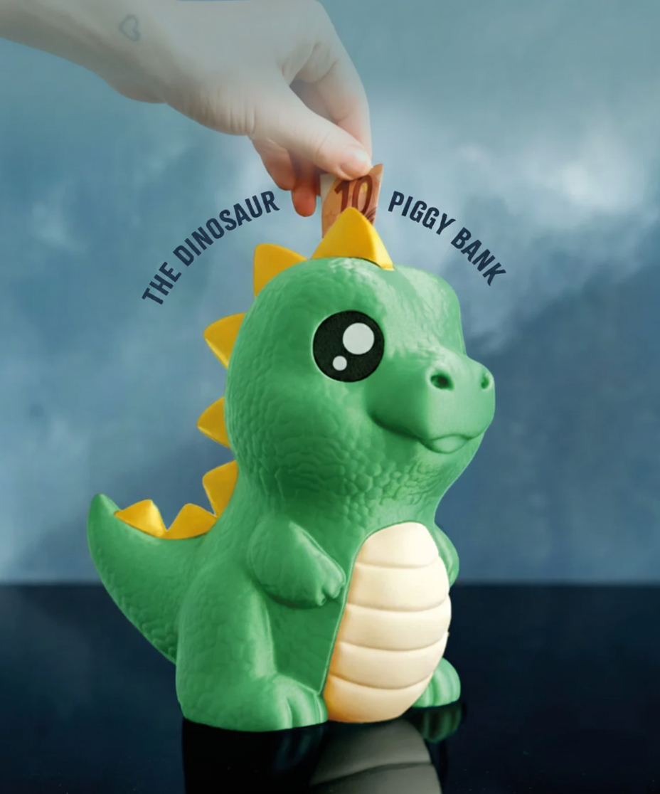 Dinosaur Piggy Bank