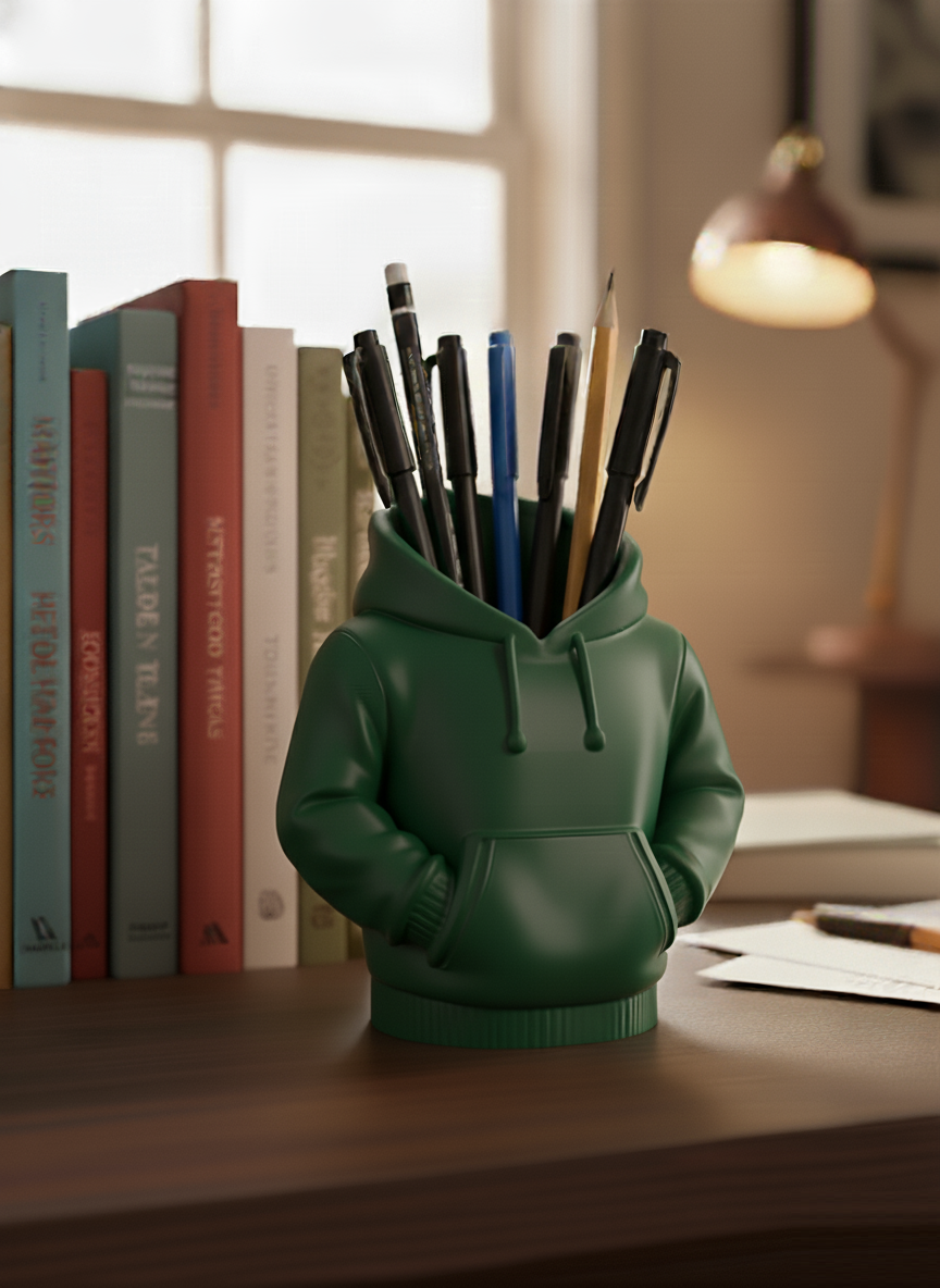 Hoodie Desk Organiser - Pen Pot