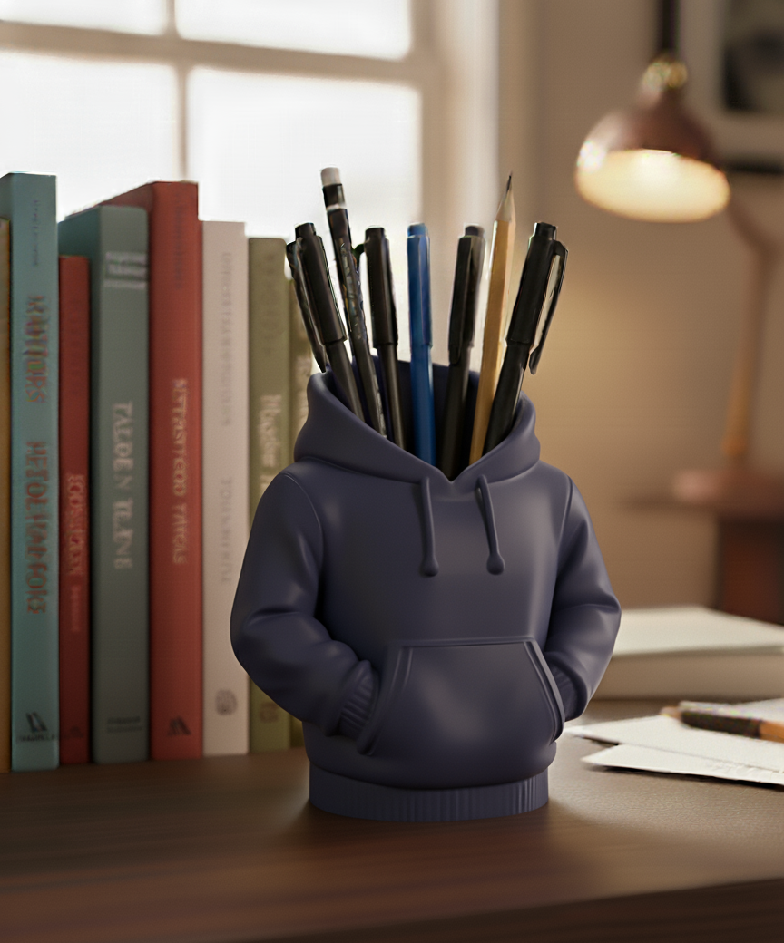 Hoodie Desk Organiser - Pen Pot