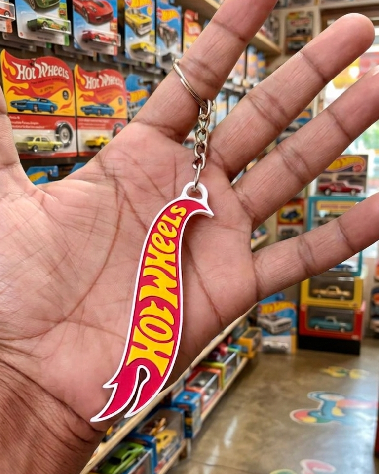 Hot Wheels Keychain