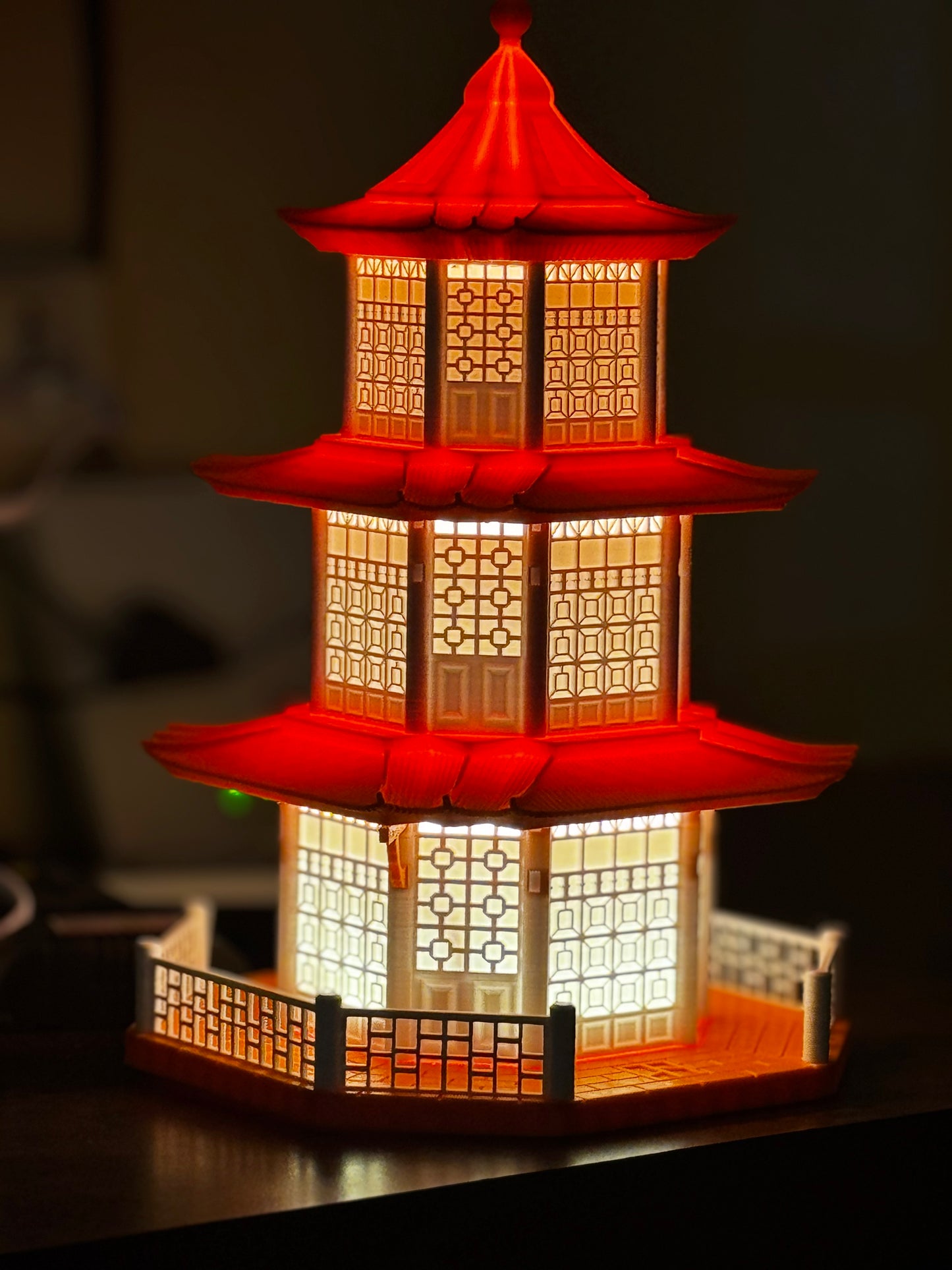Pagoda LED Night Lamp