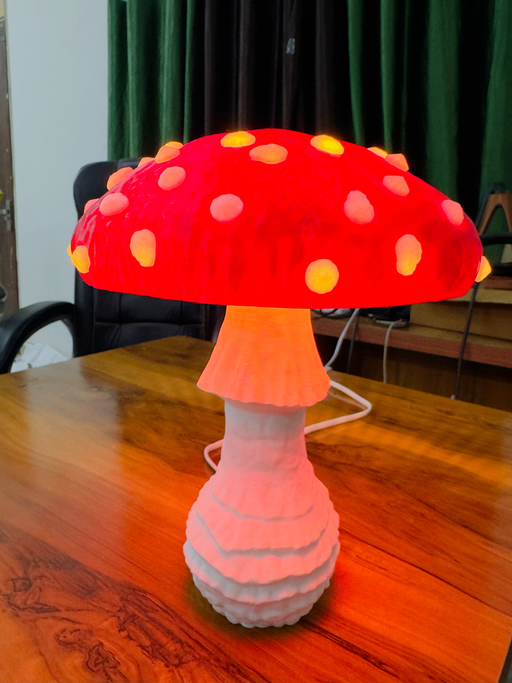 Mushroom Lamp – Amanita Muscaria Design