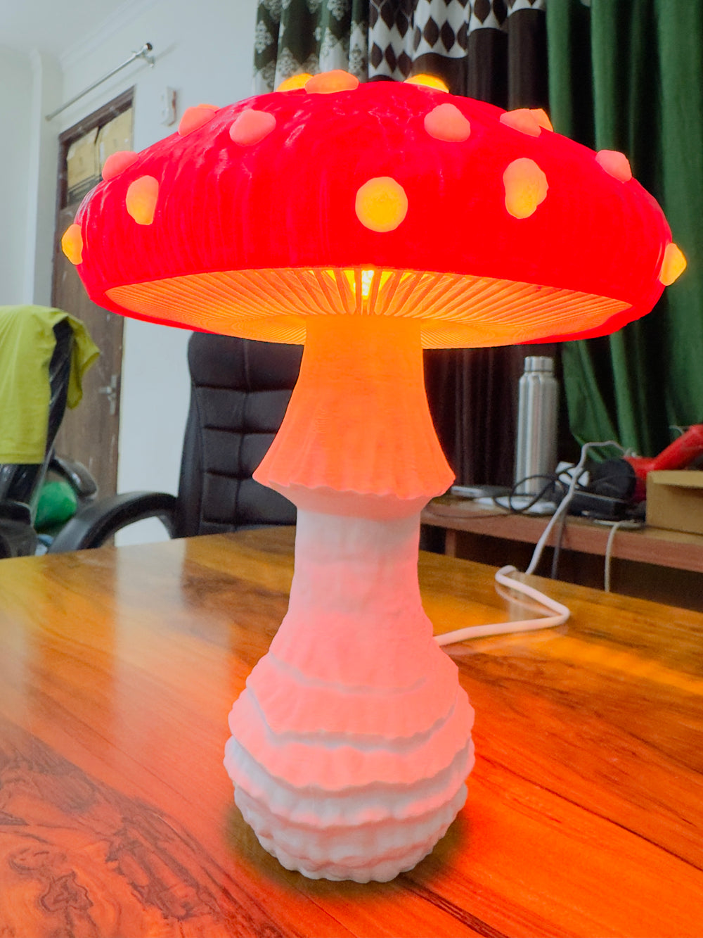 Mushroom Lamp – Amanita Muscaria Design