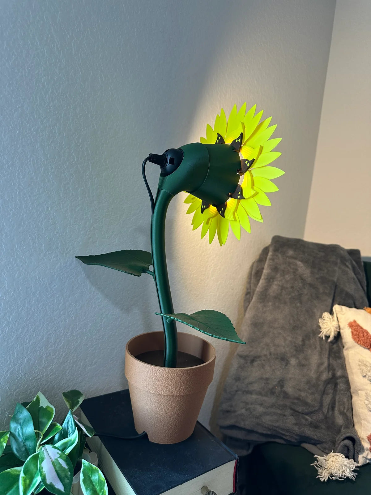 Sunflower Lamp - Sunflower Night Light Lamp (Dimmable)