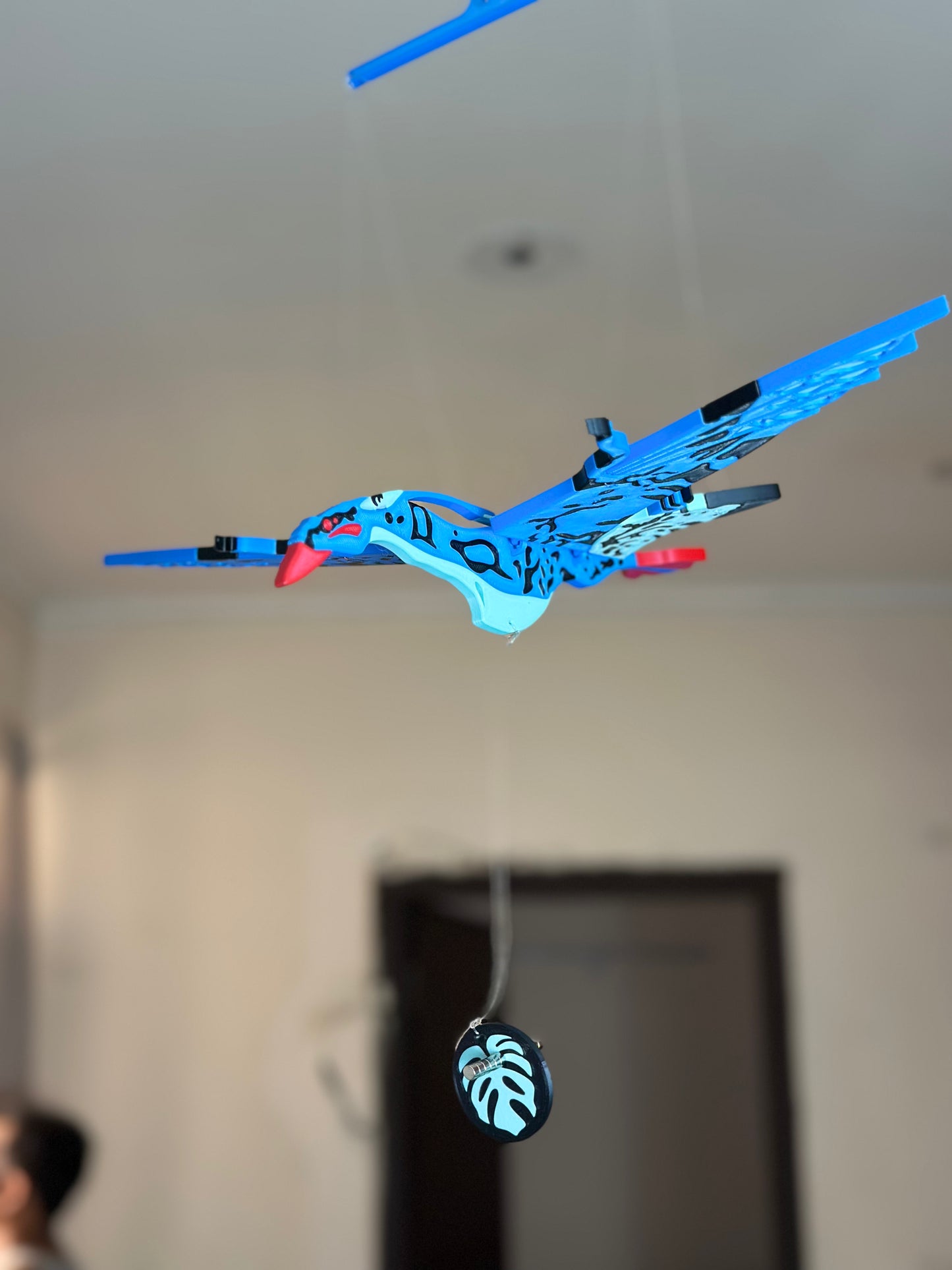 Sky Hunter Flying Ikran Avatar Creature Wind Chime – Hanging Decor for Home & Kids Room