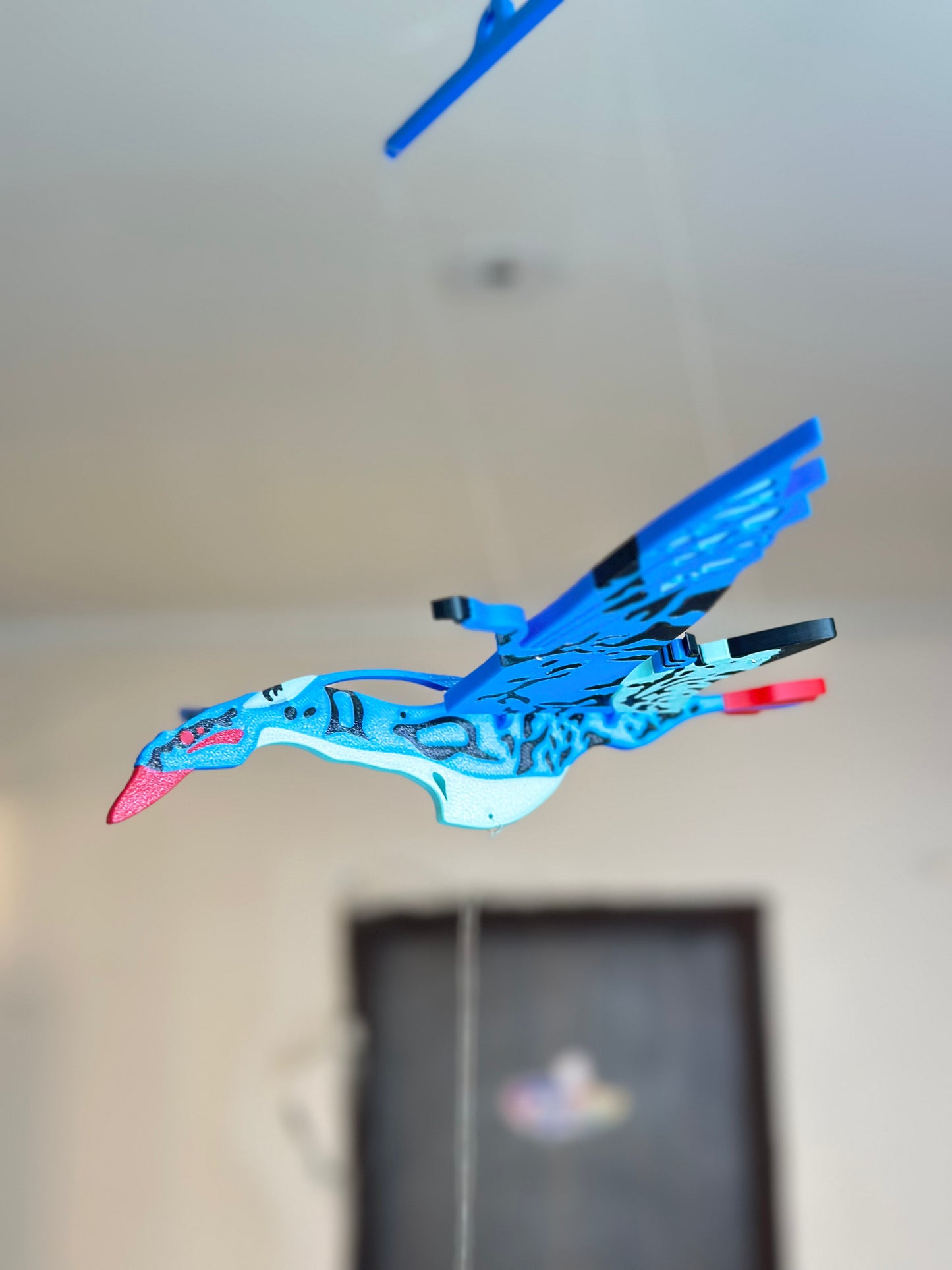 Sky Hunter Flying Ikran Avatar Creature Wind Chime – Hanging Decor for Home & Kids Room
