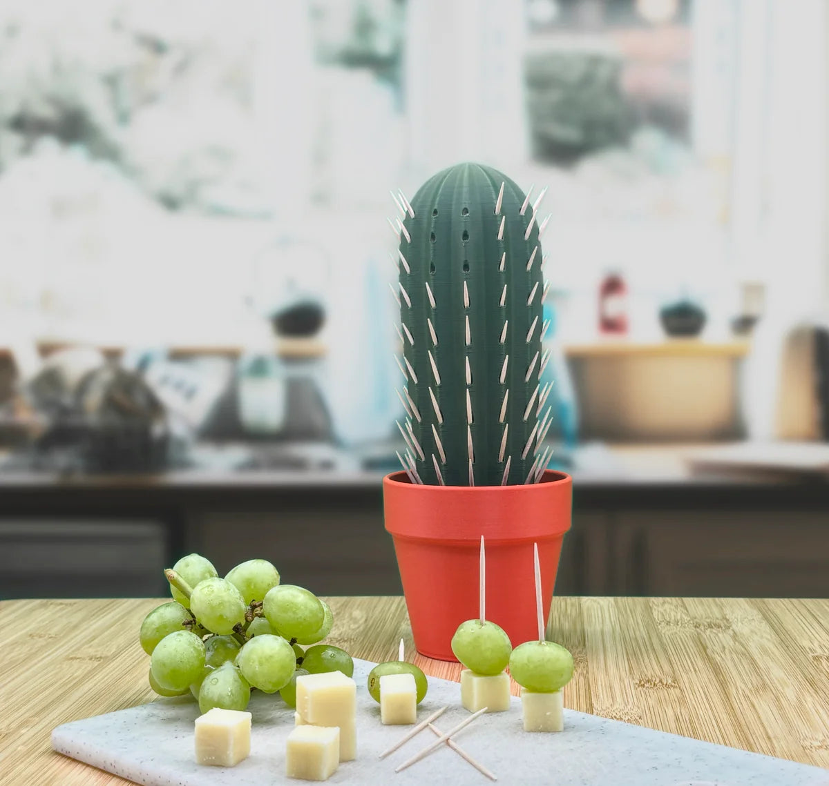Cactus Toothpick Holder For Dining Table