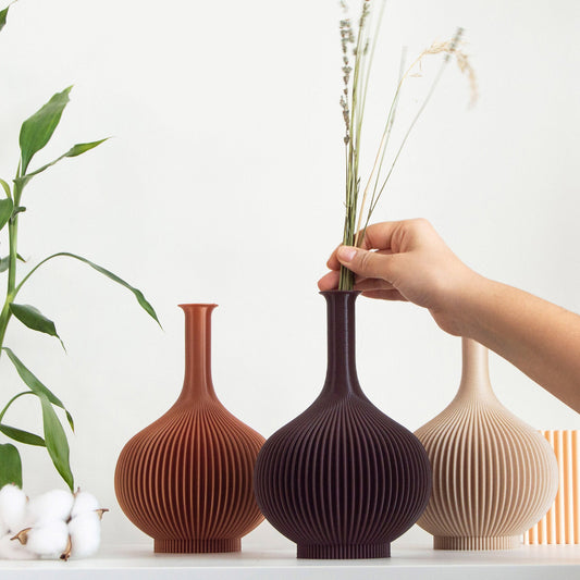 Helen's Pot Unique Vase, Contemporary Centerpiece