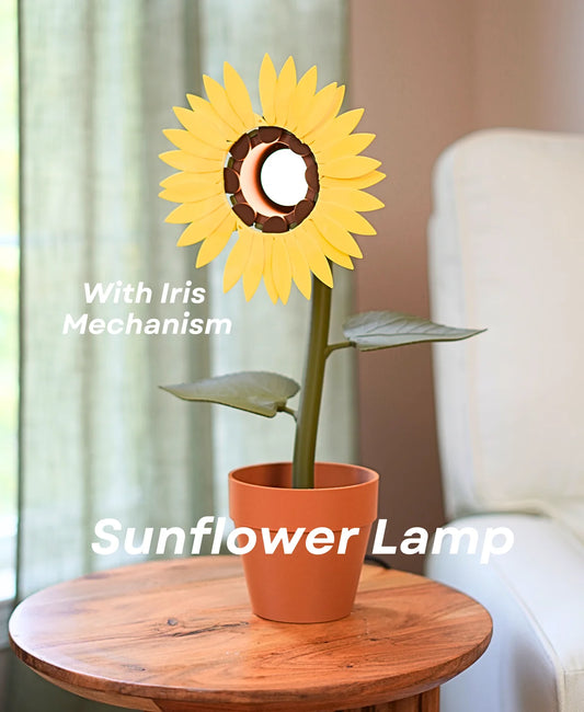 Sunflower Lamp - Sunflower Night Light Lamp (Dimmable)