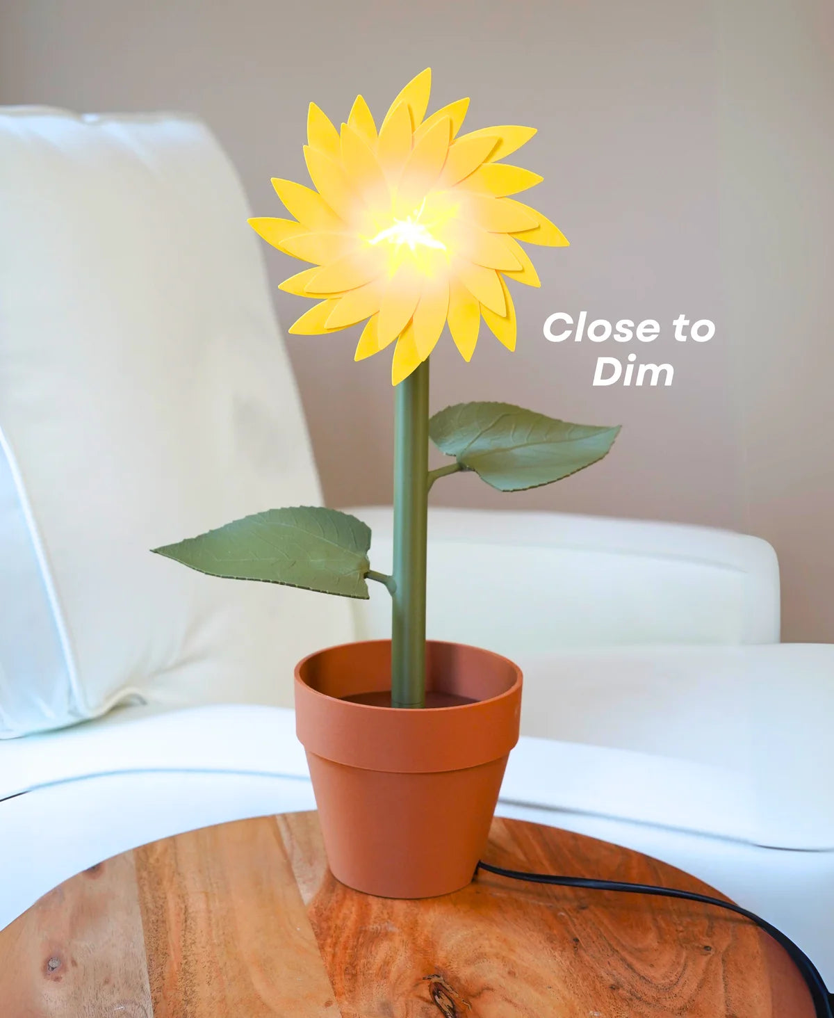 Sunflower Lamp - Sunflower Night Light Lamp (Dimmable)